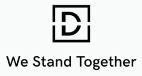 D WE STAND TOGETHER Logo (EUIPO, 28.05.2019)