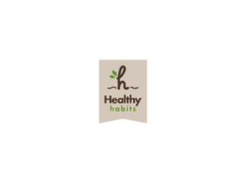 h Healthy habits Logo (EUIPO, 21.10.2019)