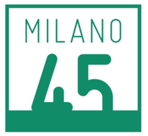 MILANO 45 Logo (EUIPO, 04.12.2019)