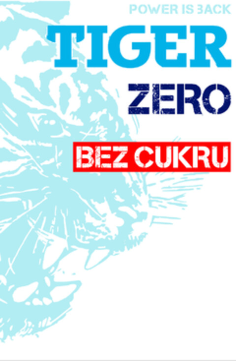 TIGER ZERO BEZ CUKRU POWER IS BACK Logo (EUIPO, 20.03.2020)