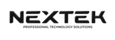 NEXTEK PROFESSIONAL TECHNOLOGY SOLUTIONS Logo (EUIPO, 06/18/2021)