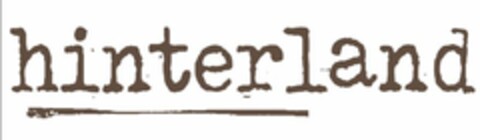 hinterland Logo (EUIPO, 10/04/2022)