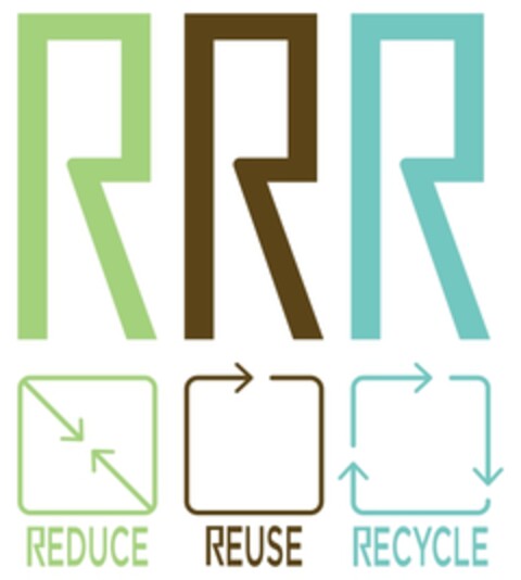 RRR REDUCE REUSE RECYCLE Logo (EUIPO, 21.12.2022)