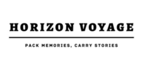 HORIZON VOYAGE PACK MEMORIES , CARRY STORIES Logo (EUIPO, 03.08.2023)