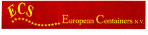 E C S European Containers N.V. Logo (EUIPO, 07/25/1997)