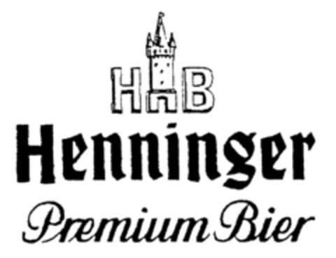 H B Henninger Premium Bier Logo (EUIPO, 27.11.1997)
