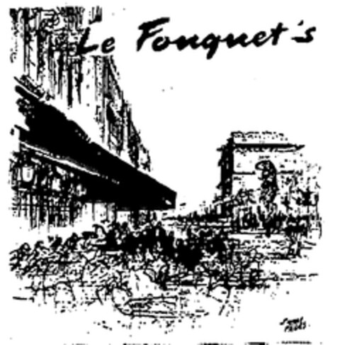 Le Fouquet's Logo (EUIPO, 09/25/1998)