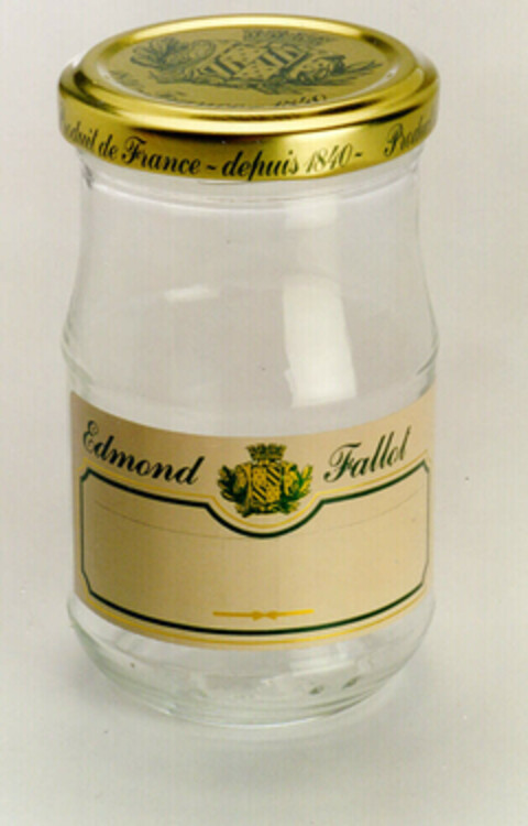 Edmond Fallot Produit de France - depuis 1840 Logo (EUIPO, 08.02.1999)