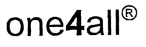 one4all Logo (EUIPO, 09/20/1999)