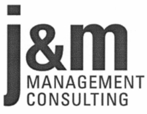 j & m MANAGEMENT CONSULTING Logo (EUIPO, 18.05.2001)