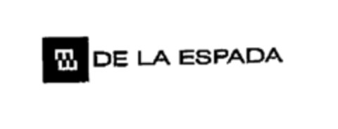 DE LA ESPADA Logo (EUIPO, 30.05.2001)