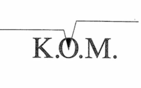 K.O.M. Logo (EUIPO, 24.07.2003)