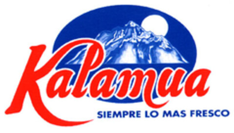 Kalamua SIEMPRE LO MAS FRESCO Logo (EUIPO, 10/30/2003)