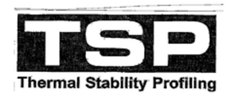 TSP Thermal Stability Profiling Logo (EUIPO, 30.01.2004)