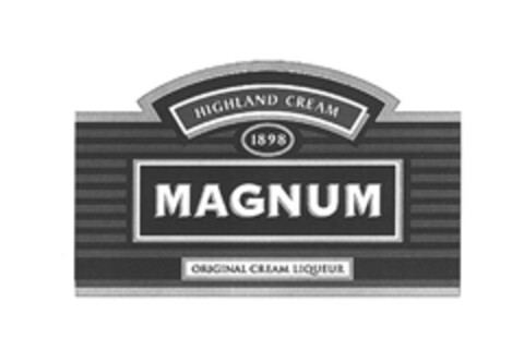 HIGHLAND CREAM 1898 MAGNUM ORIGINAL CREAM LIQUEUR Logo (EUIPO, 12/07/2004)