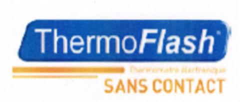 ThermoFlash Thermomètre électronique SANS CONTACT Logo (EUIPO, 30.11.2006)