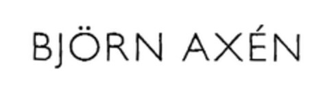 BJÖRN AXÉN Logo (EUIPO, 21.12.2006)