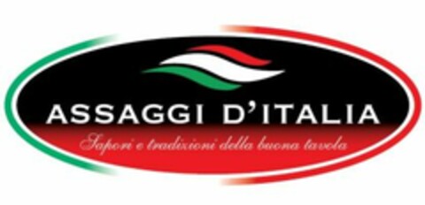 ASSAGGI D'ITALIA Sapori e tradizioni della buona tavola Logo (EUIPO, 03.10.2008)