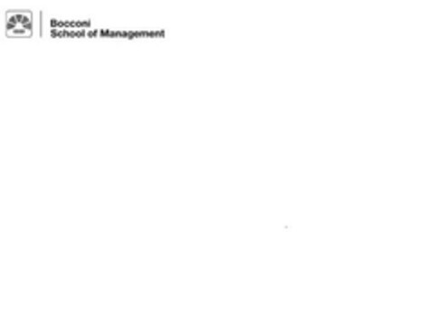 Bocconi School of Management Logo (EUIPO, 23.12.2008)