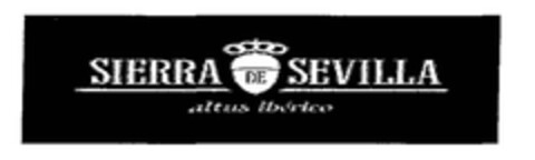 SIERRA DE SEVILLA altus ibérico Logo (EUIPO, 17.02.2010)