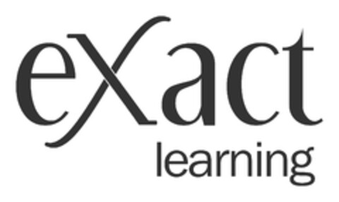 eXact learning Logo (EUIPO, 07/09/2010)