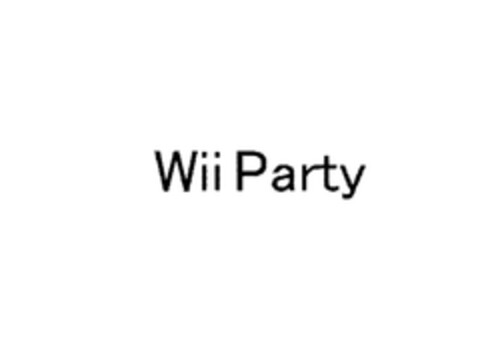 Wii Party Logo (EUIPO, 09/16/2010)