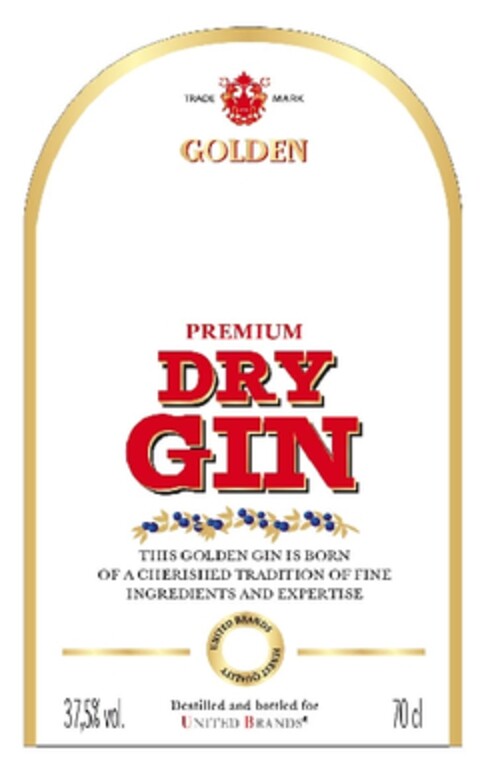 PREMIUM DRY GIN Logo (EUIPO, 12/01/2011)