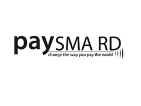 paySMARD
Change the way you pay the world Logo (EUIPO, 08.08.2012)