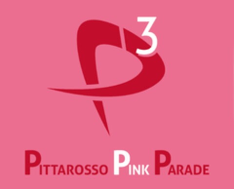 PITTAROSSO PINK PARADE P 3 Logo (EUIPO, 01.08.2014)