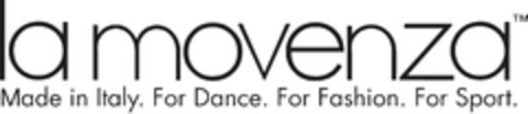 la movenza For Dance. For Fashion. For Sport. Logo (EUIPO, 21.12.2014)