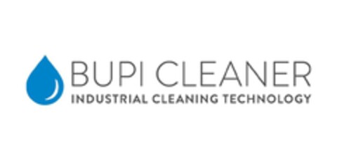 BUPI CLEANER INDUSTRIAL CLEANING TECHNOLOGY Logo (EUIPO, 17.09.2015)