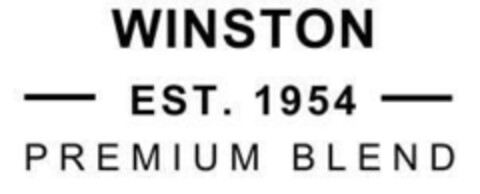 WINSTON EST. 1954 PREMIUM BLEND Logo (EUIPO, 12.10.2017)
