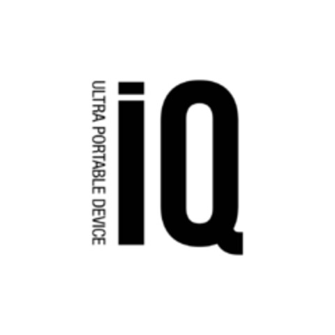 ULTRA PORTABLE DEVICE iQ Logo (EUIPO, 11/29/2017)