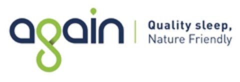 AGAIN Quality sleep, Nature Friendly Logo (EUIPO, 10.01.2018)