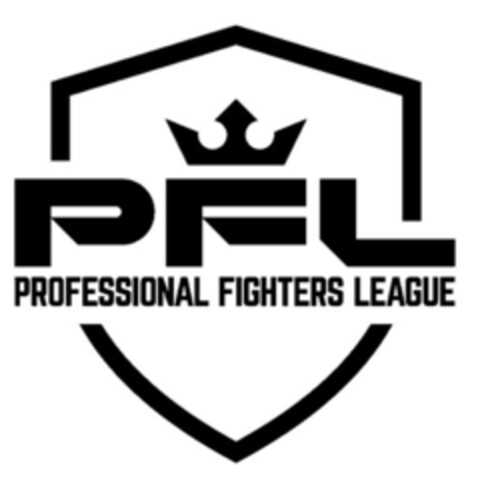PFL PROFESSIONAL FIGHTERS LEAGUE Logo (EUIPO, 01/26/2018)