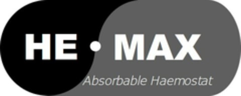 HE • MAX Absorbable Haemostat Logo (EUIPO, 22.05.2018)