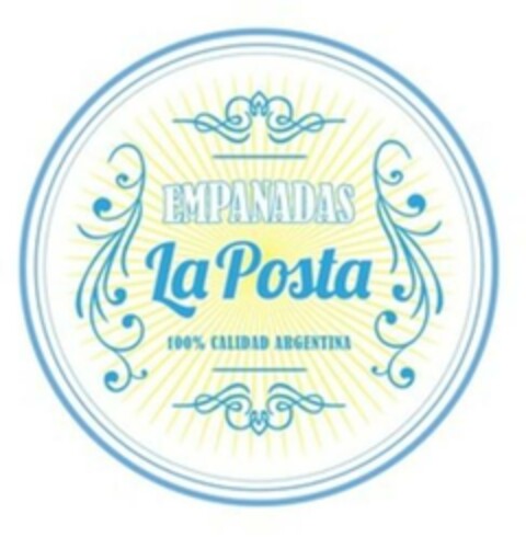 EMPANADAS La Posta 100% CALIDAD ARGENTINA Logo (EUIPO, 09/25/2018)