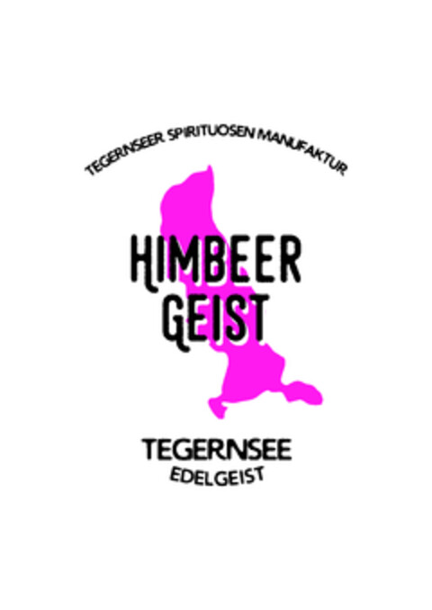 Tegernseer Spirituosen Manufaktur Himbeergeist Tegernsee Edelgeist Logo (EUIPO, 06.02.2019)