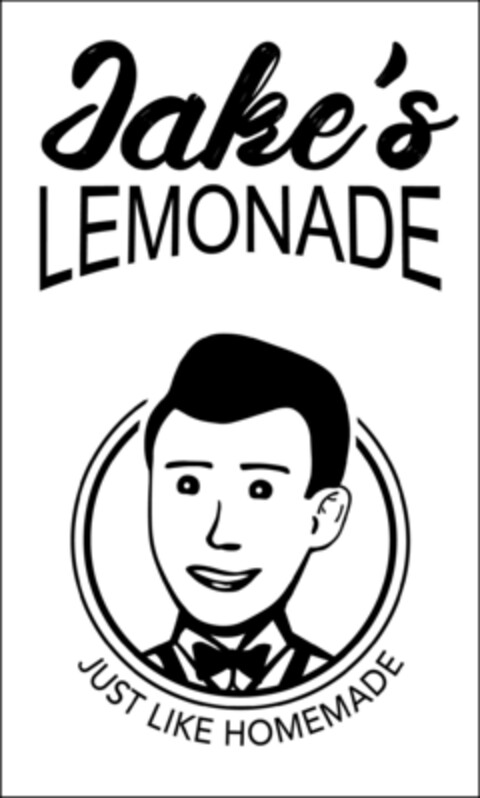 Jake's LEMONADE JUST LIKE HOMEMADE Logo (EUIPO, 06/21/2021)