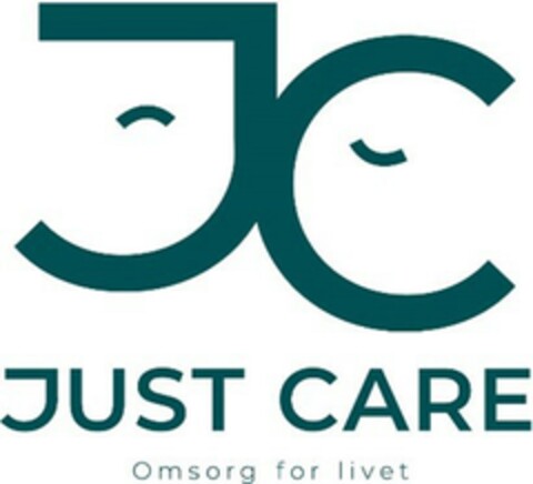 JC JUST CARE Omsorg for livet Logo (EUIPO, 01/19/2022)