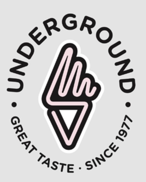 UNDERGROUND GREAT TASTE SINCE 1977 Logo (EUIPO, 10/12/2022)
