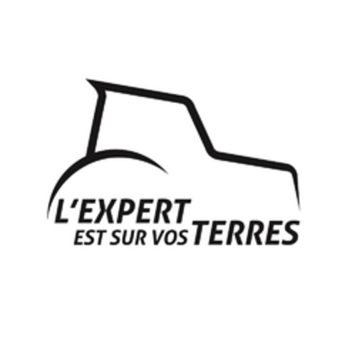 L'EXPERT EST SUR VOS TERRES Logo (EUIPO, 18.07.2023)