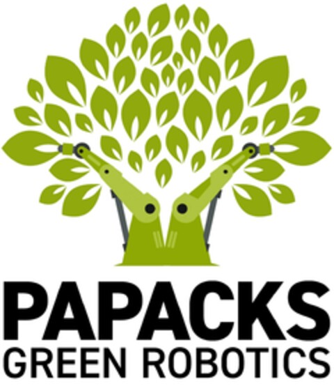 PAPACKS GREEN ROBOTICS Logo (EUIPO, 10/16/2023)