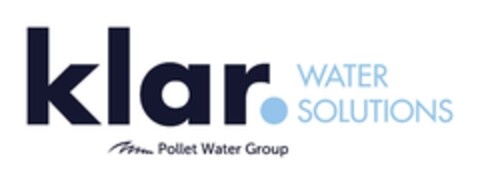 klar. WATER SOLUTIONS Pollet Water Group Logo (EUIPO, 05/21/2024)