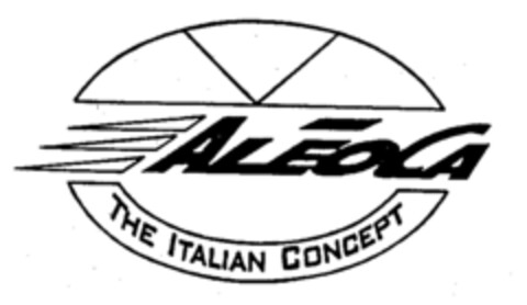 ALEOCA THE ITALIAN CONCEPT Logo (EUIPO, 10.09.1996)