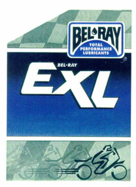 BEL-RAY TOTAL PERFORMANCE LUBRICANTS BEL-RAY EXL Logo (EUIPO, 02/27/1997)