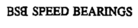 BSB SPEED BEARINGS Logo (EUIPO, 25.04.1997)