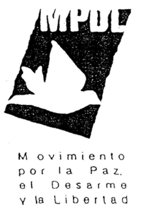 MPDL Movimiento por la Paz. el Desarme Y la Libertad Logo (EUIPO, 07/20/1999)