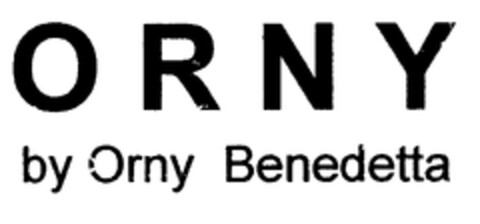 ORNY by Orny Benedetta Logo (EUIPO, 10.07.2001)