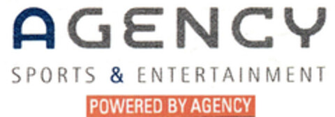 AGENCY SPORTS & ENTERTAINMENT POWERED BY AGENCY Logo (EUIPO, 06.05.2004)